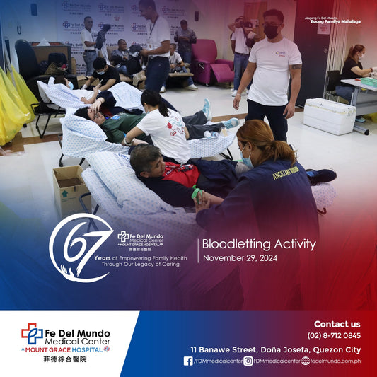 Bloodletting Activity and Free Eye Consultation and Reading Glasses