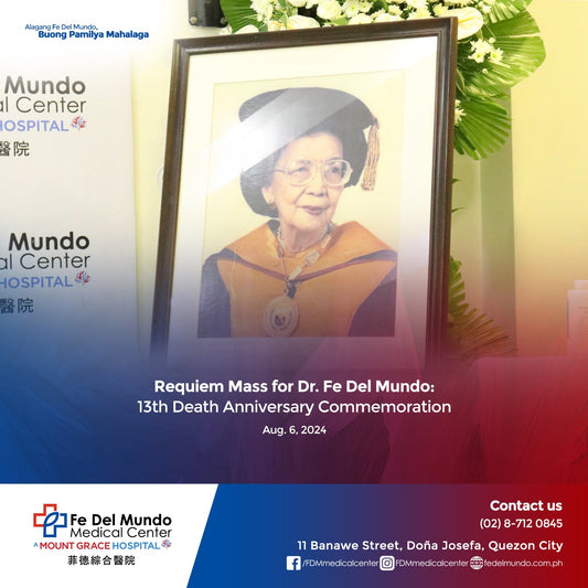 13th Death Anniversary Requiem Mass for Dr. Fe Del Mundo