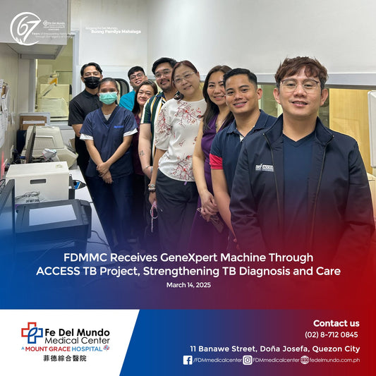 FDMMC Receives GeneXpert Machine Through ACCESS TB Project