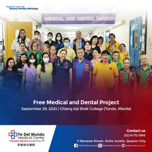 Free Medical and Dental Project at Chiang Kai Shek College