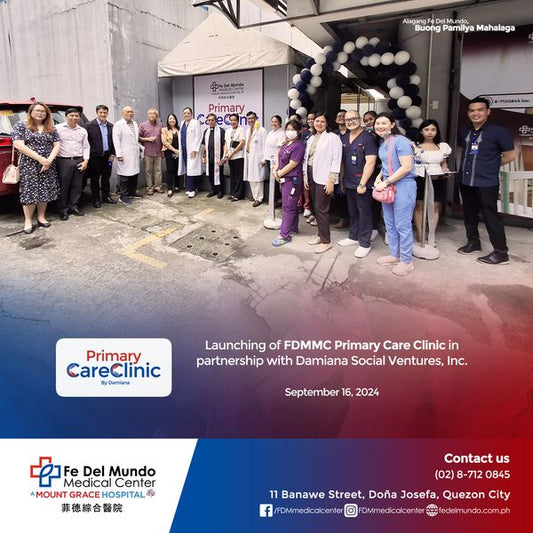 FDMMC officially launched its Primary Care Clinic