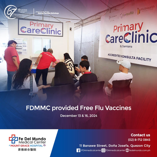 FDMMC provided Free Flu Vaccine