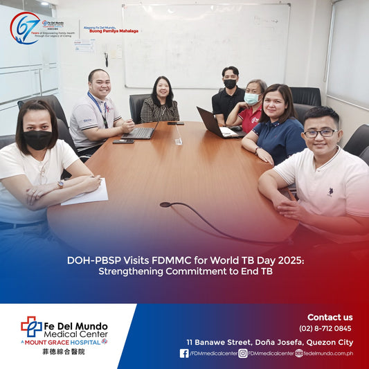 DOH-PBSP Visits FDMMC for World TB Day 2025