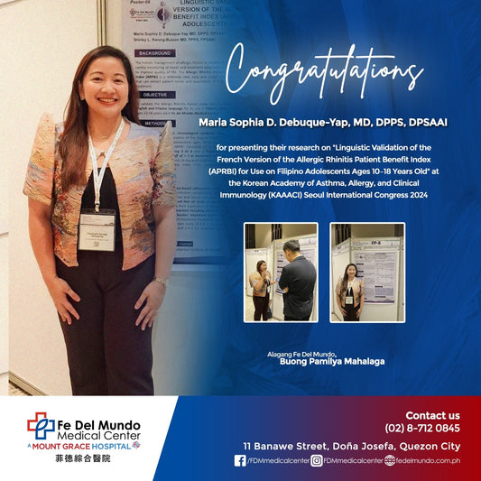 Celebrating Dr. Debuque-Yap's Presentation at the KAAACI Seoul International Congress 2024