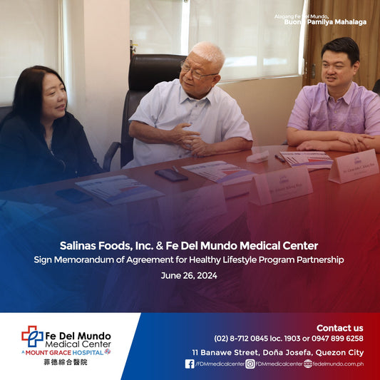 Salinas Foods, Inc. and FDMMC MOA Signing