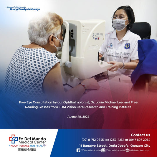 Free Eye Consultation and Reading Glasses Giveaway